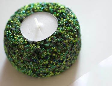 Подсвечник из глины Подсвечник из глины